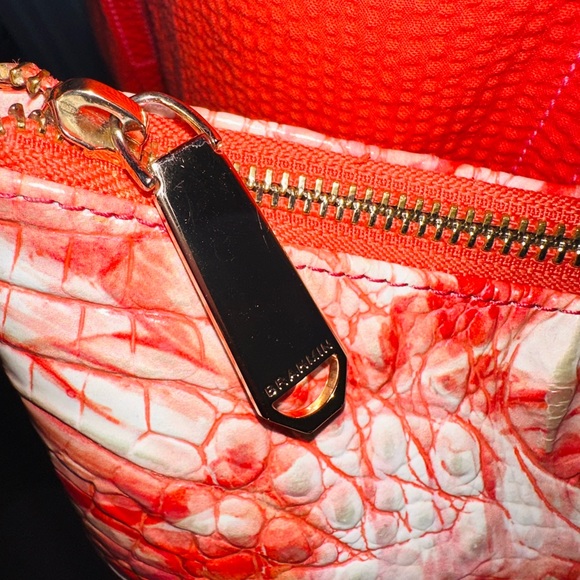 Brahmin Pink Flamingo Melbourne Crossbody - Picture 4 of 11